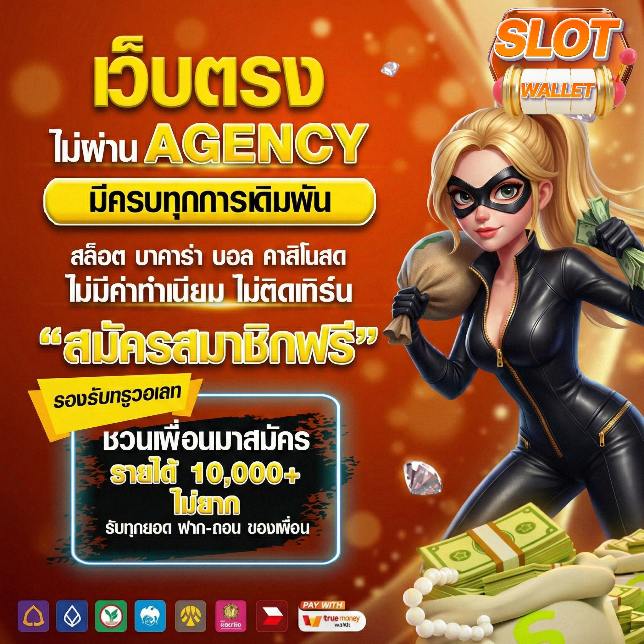 สล็อตรับวอเลท